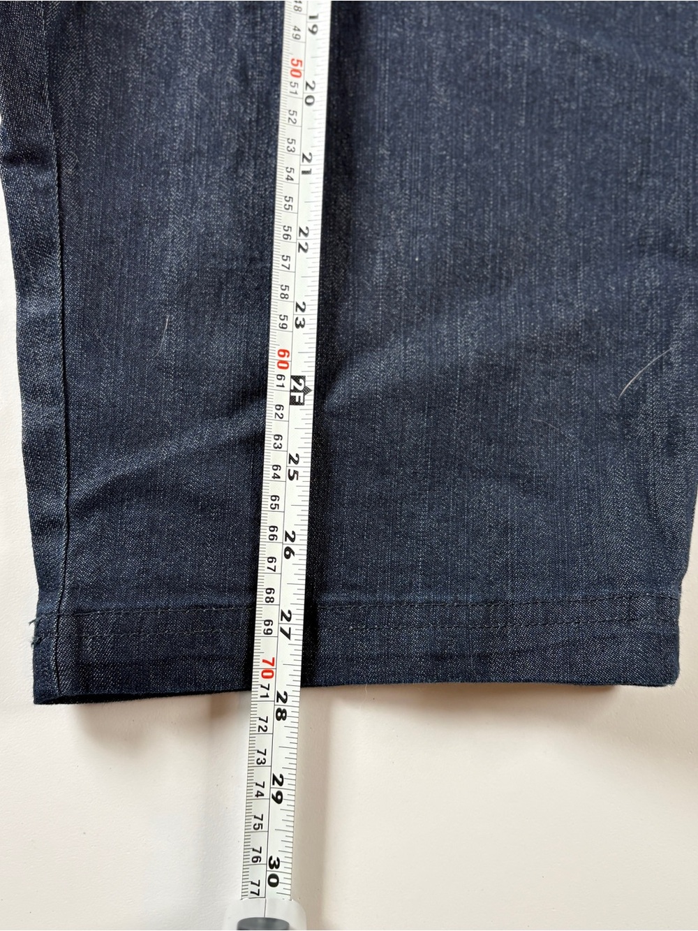 St John’s Bay Secretly Slender Denim Shorts 16P Dark Wash Tummy Control Comfort - Picture 5 of 12